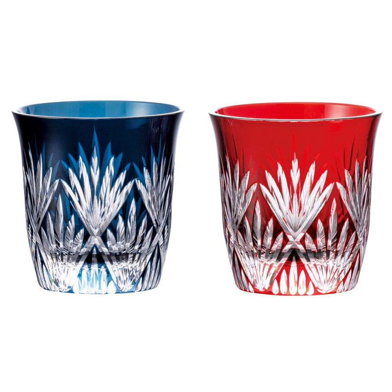 オールド ペア（木箱入） | 創作切子 匠 Premiumのプレゼント・ギフト